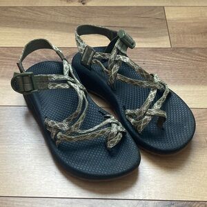 Chaco ZX2 Khaki Olive Green Sandals